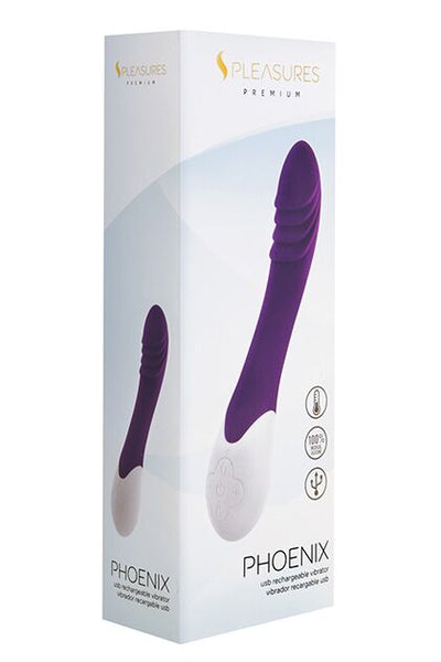 Main image for product index 3: Вибратор S Pleasures Premium Phoenix, для точки G