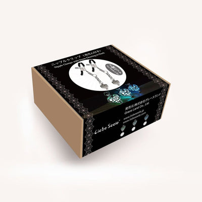 Main image for product index 12: Затискачі для сосків Liebe Seele Glow-in-dark Nipple Clamps