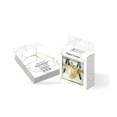 Main image for product index 2: Затискачі для сосків Liebe Seele Hollow Heart Nipple Clamps