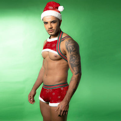 Main image for product index 4: Новорічний чоловічий еротичний костюм JSY 9133