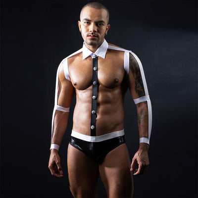 Main image for product index 1: Чоловічий еротичний костюм офіціанта JSY 9139