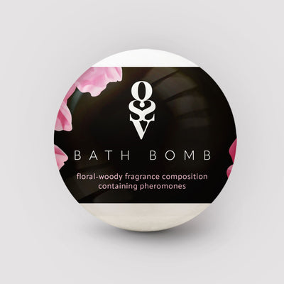 Бомбочка для ванны с феромонами Obsessive Bath bomb Floral - Woody - фото 2