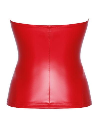 Корсет Noir Handmade F355 Red powerwetlook corset - фото 37