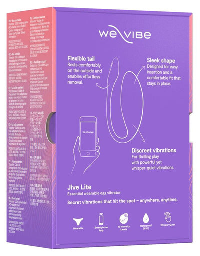 Main image for product index 12: Смарт-виброяйцо We-Vibe Jive Lite