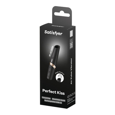 Вакуумний стимулятор Satisfyer Perfect Kiss, магнітна технологія 3D Air Pulse, 30 режимів - фото 5
