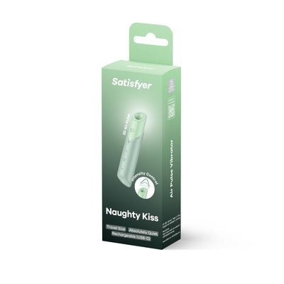 Вакуумный стимулятор Satisfyer Naughty Kiss, магнитная технология 3D Air Pulse, 30 режимов - фото 5