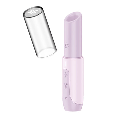 Вакуумный стимулятор Satisfyer Secret Kiss, магнитная технология 3D Air Pulse, 30 режимов, крышечка - фото 4