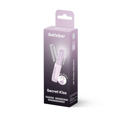 Вакуумный стимулятор Satisfyer Secret Kiss, магнитная технология 3D Air Pulse, 30 режимов, крышечка - фото 6