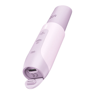 Вакуумный стимулятор Satisfyer Secret Kiss, магнитная технология 3D Air Pulse, 30 режимов, крышечка - фото 5