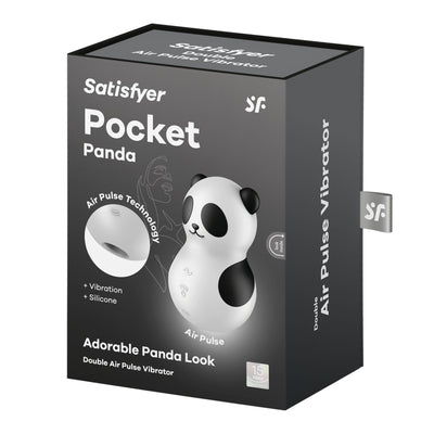 Вакуумный стимулятор с вибрацией Satisfyer Pocket Panda - фото 7