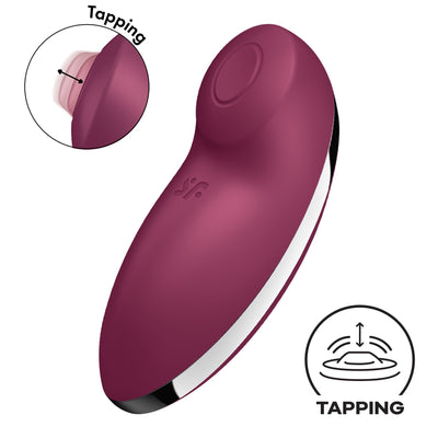 Main image for product index 1: Вибростимулятор-пульсатор Satisfyer Tap & Climax 2