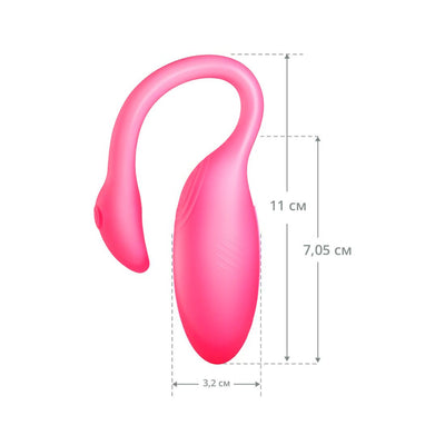 Смарт-віброяйце Magic Motion Flamingo Max - фото 3