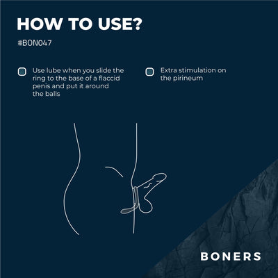 Эрекционное кольцо Boners Cock ring - фото 9
