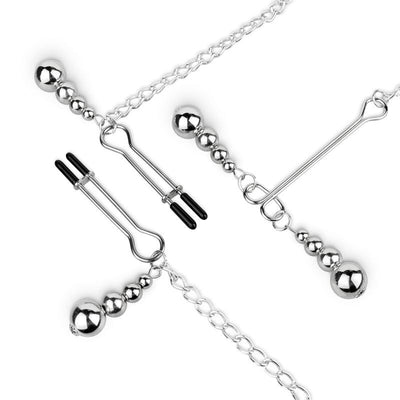 Затискачі для сосків та клітора Bedroom Fantasies: Nipple and Clitoris Clamps - фото 4