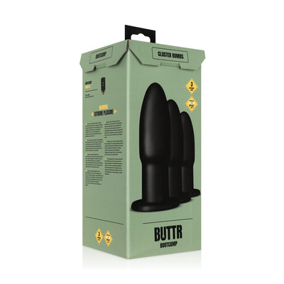 Main image for product index 7: Набор анальных пробок BUTTR - Cluster Bombs Anal Training Set