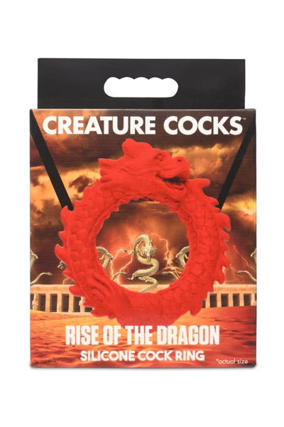 Main image for product index 8: Ерекційне кільце – дракон Creature Cocks Rise of the Dragon Silicone Penis Ring