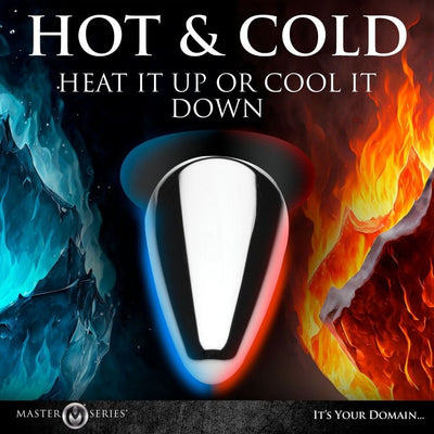 Main image for product index 8: Анальная пробка Master Series Butt Slut Metal & Silicone Butt Plug