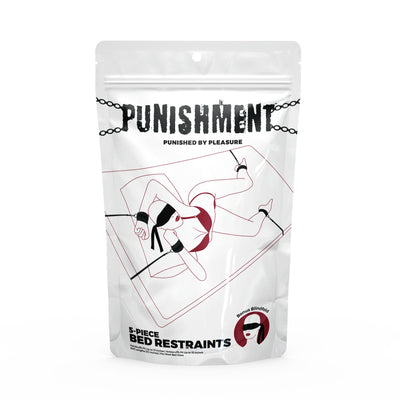 Растяжка на кровать Punishment - 5-Piece Bed Restraint Kit - фото 5