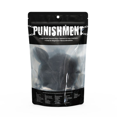 Main image for product index 5: Анальная пробка с хвостом Punishment - Bunny Tail Silicone Anal Plug