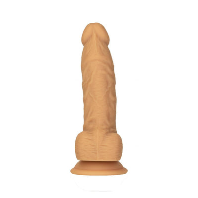 Фалоімітатор Naked Addiction - Silicone Dual Density Dildo, віброкуля в подарунок - фото 1