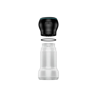 Main image for product index 3: Мастурбатор Kiiroo Feel Pocket Crystal с всасывающей интерактивной насадкой PowerBlow Combo Set