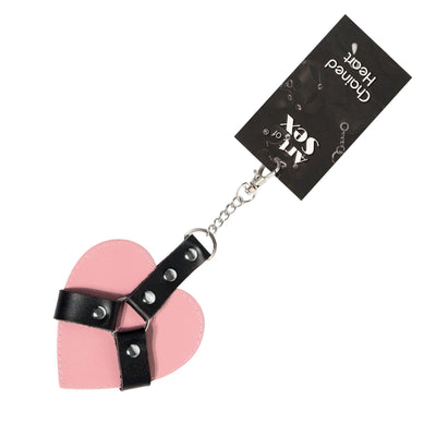 Брелок на карабіні для ключів Art of Sex Chained Heart - фото 2