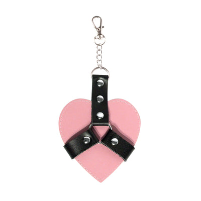 Брелок на карабіні для ключів Art of Sex Chained Heart - фото 1