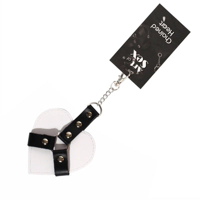 Брелок на карабіні для ключів Art of Sex Chained Heart - фото 3