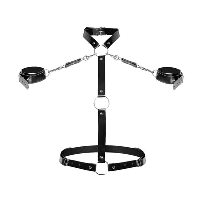 Main image for product index 1: Жіноча портупея з наручниками Art of Sex - Ursula, екошкіра