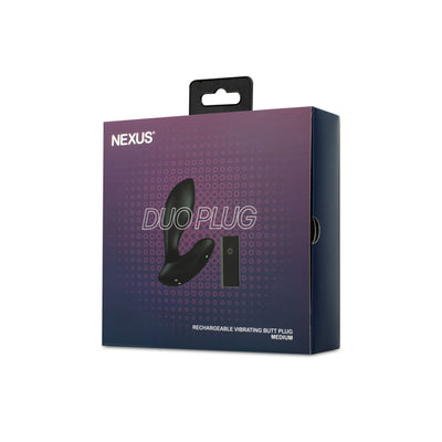 Main image for product index 3: Анальная вибропробка Nexus DUO Plug Medium, пульт ДУ