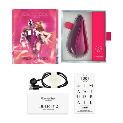 Вакуумный клиторальный стимулятор Womanizer Liberty 2 Iggy - фото 8