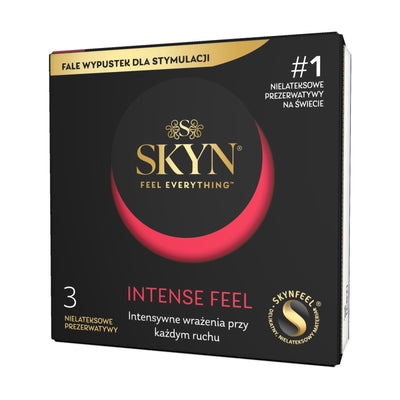 Безлатексні преміум-презервативи SKYN Intense Feel, точковий рельєф - фото 3