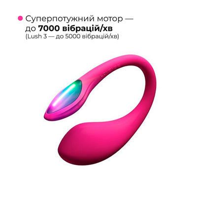 Міні смарт-віброяйце Lovense Lush Mini, зменшена версія Lovense Lush 4 - фото 6