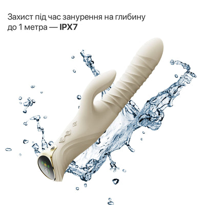 Смарт пульсатор-кролик с вибрацией Zalo Mose 2 - фото 21