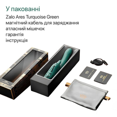 Смарт-вібратор Zalo Ares Obsidian Black, підігрів, 3 мотори, язичок для клітора, стимуляція точки G - фото 22