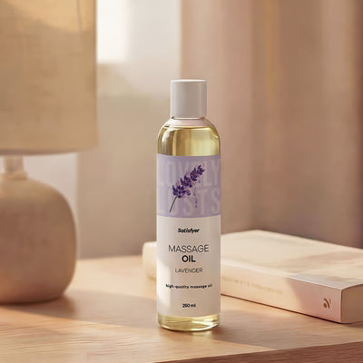 Масажна олія Satisfyer Massage Oil Lavender - фото 8