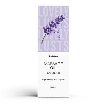 Массажное масло Satisfyer Massage Oil Lavender - фото 1