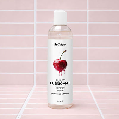 Лубрикант на водній основі Satisfyer Juicy Lubricant Cheeky Cherry - фото 8