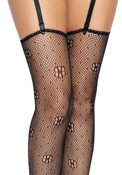 Main image for product index 10: Панчохи Leg Avenue Daisy Dot Fishnet Stockings