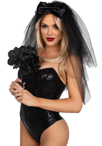Main image for product index 4: Фата невесты Leg Avenue Tiered bridal veil