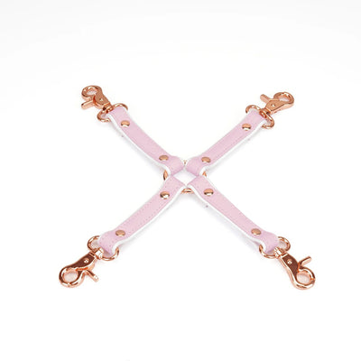 Main image for product index 1: Крестовина Liebe Seele White & Pink Leather Hogtie