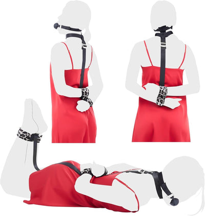 Main image for product index 2: БДСМ-набір LOCKINK YEAHWOW Armbinder Restraint Set