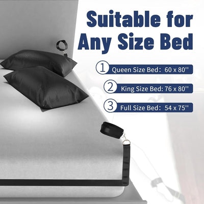 Main image for product index 3: БДСМ-набір LOCKINK YEAHWOW Bed Restraint set