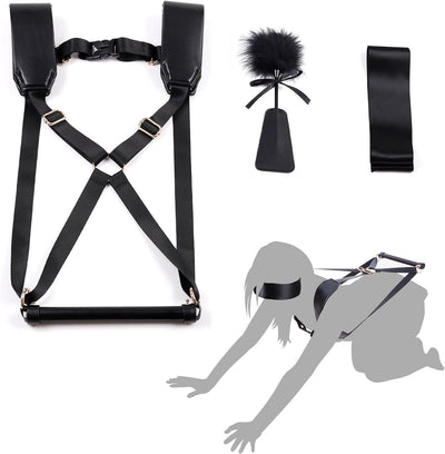 Main image for product index 1: БДСМ-набір LOCKINK YEAHWOW Doggy Style Saddle set