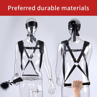 Main image for product index 4: БДСМ-набір LOCKINK YEAHWOW Doggy Style Saddle set