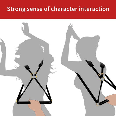 Main image for product index 3: БДСМ-набір LOCKINK YEAHWOW Doggy Style Saddle set