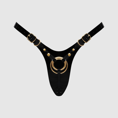 Main image for product index 1: Трусики для страпона Strap-On-Me Leatherette Harness Fabulous