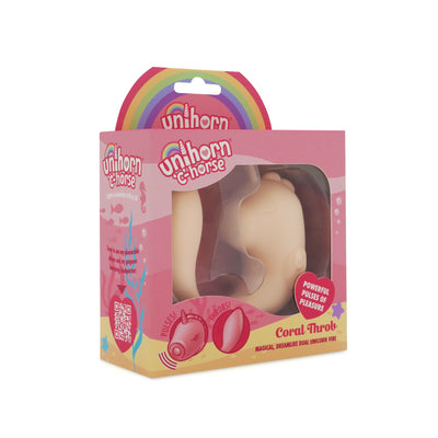 Main image for product index 7: Вібратор-єдиноріжка Unihorn - C Horse - Coral Throb