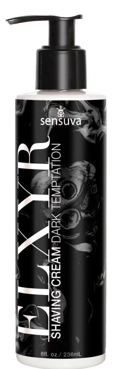 Main image for product index 1: Крем для бритья Sensuva ELXYR Shaving Cream - Dark Temptations