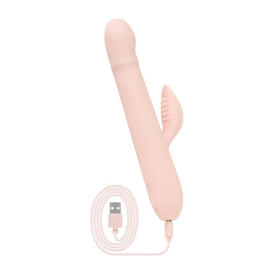 Вибратор-кролик Good Vibes Only - SHAI Thrusting Vibrator Soft Silicone - фото 5